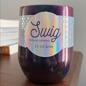 Swig Mermaid Shimmer Wine Tumbler - Iridescent Purple